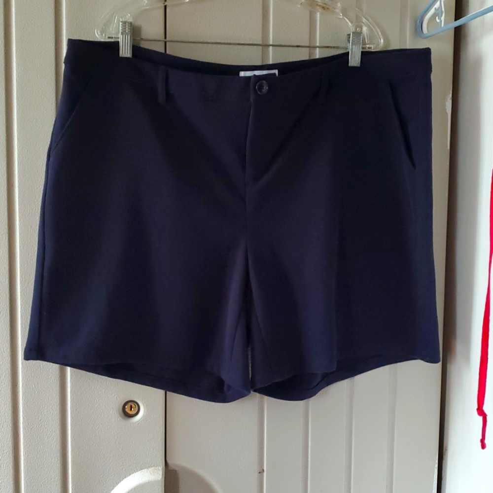 Liz Claiborne Navy Blue Shorts - Picture 2 of 13